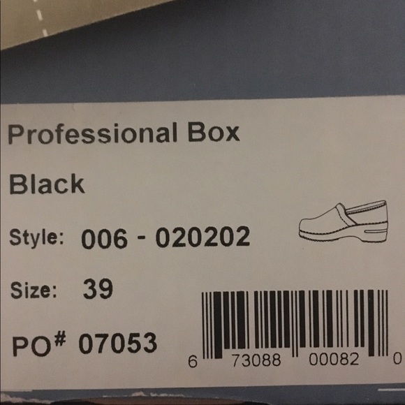 Dansko professional box clogs, size 39 - Picture 3 of 7